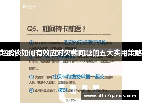 赵鹏谈如何有效应对欠薪问题的五大实用策略